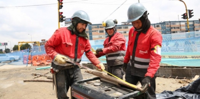 Obreros de Construcción en Bogotá
