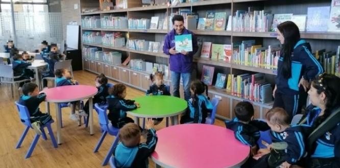Taller de lectura en el CEFE Fontanar del Rio